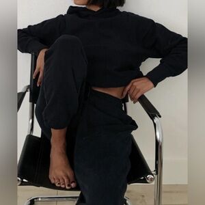 Thakoon Black Sweatshirt Set | Size XS